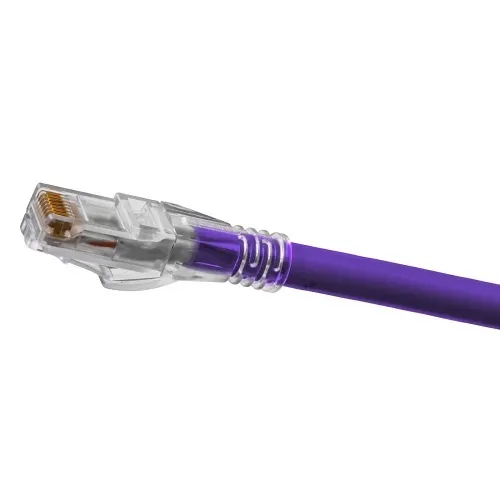 Hubbell HC6AP03 Ascent CAT6 Patch Cord, Slim, 3', Purple