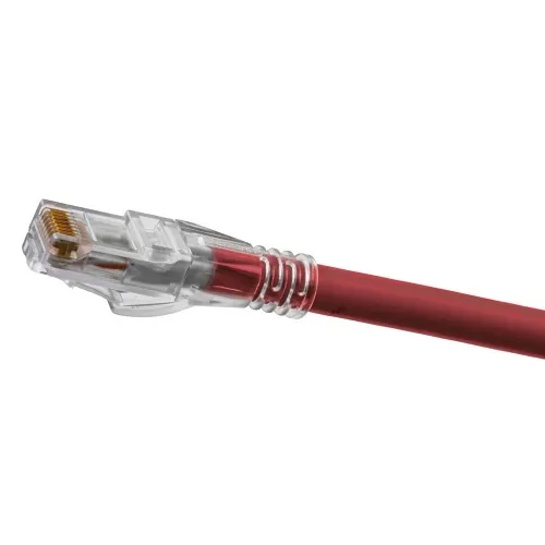 Hubbell HC6AR01 NEXTSPEED CAT6a Ascent Patch Cord, 1', Red