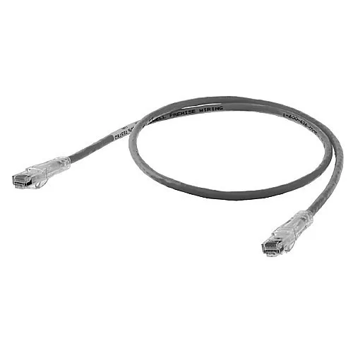 Hubbell HC6GY10 Hubbell HCAT6GY10 CAT6 UTP Patch Cords, 10', Gray