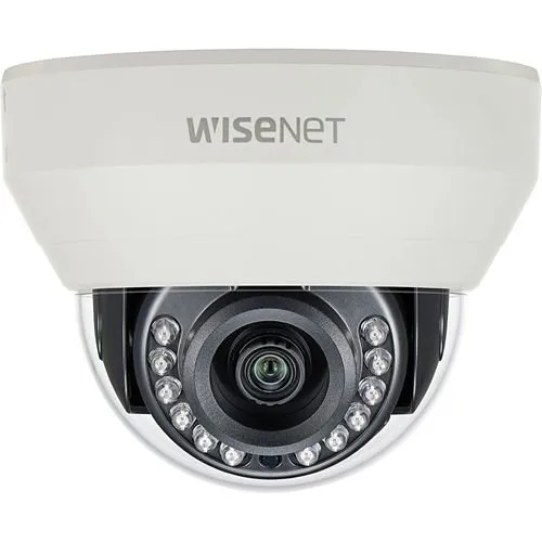 Hanwha HCD-7010R Wisenet 4MP Analog HD IR Dome Camera, 2.8mm Lens