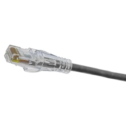 Hubbell HCL6AGY10 NEXTSPEED CAT6a Patch Cable, Slim, 10', Gray