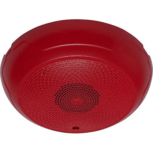 System Sensor HCRL-LF L-Series Indoor Low Frequency Sounder, Red