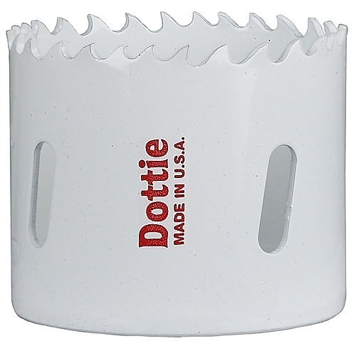 Dottie VP48 Hole Saw, 3" Bi Metal Variable Pitch Hole Saw
