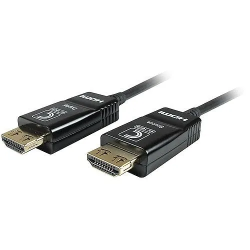 Comprehensive HD18G-50PROPAF Pro AV/IT 18G 4K Plenum Active Optical HDMI Cable with ProGrip, Sure Length, 50'