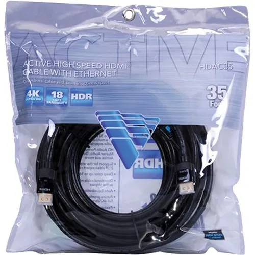 Vanco HDAC25 25' Active High Speed HDMI Cables with Ethernet