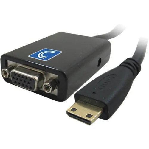 Comprehensive HDCM-VGAF HDMI Male to VGA Female with Audio Converter Dongle Adapter