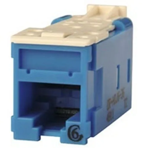 Ortronics HDJ6-36 Ortronics Clarity CAT6 High Density Jack,T568a/B, Blue