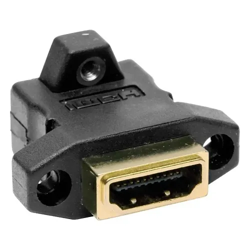 Hubbell HDMIC14 HDMI Connector with Lockdown Screw, F/F