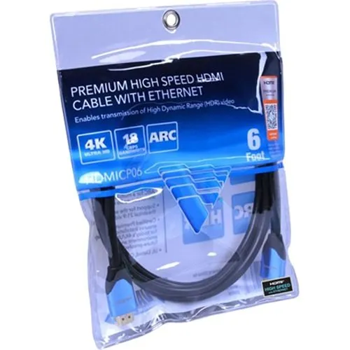 Vanco HDMICP25 25' Certified Premium High Speed HDMI Cables with Ethernet