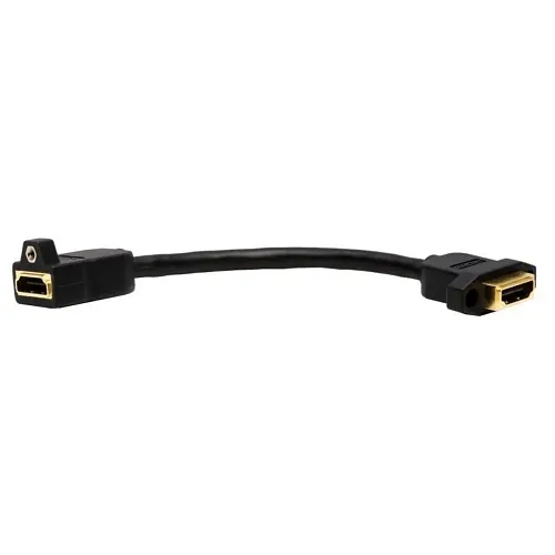 Hubbell HDMIT14 HDMI Connector, F/F Tail, 3"L, V 1.4