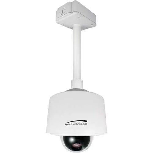Speco HDP20X 2MP HD-SDI 1080p Motorized Speed Dome Camera, 4.7-94mm Varifocal Lens, 20x Optical Zoom, 10x Digital Zoom, White