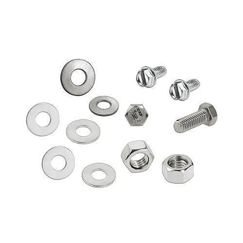 Panduit HDW1/4-A-KT StructuredGround Mounting Hardware Kit, Stainless Steel