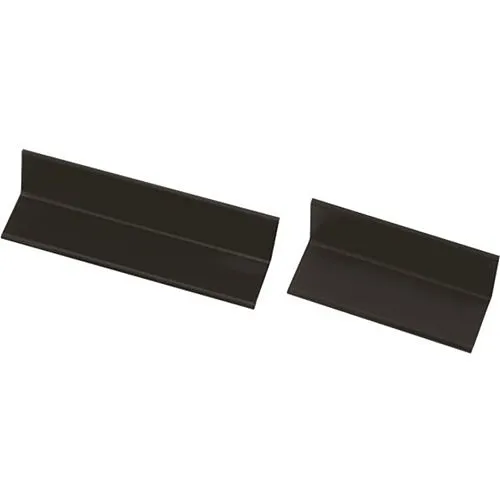 Securitron HEB-1BK-8 HEB Header Extension Bracket for Magnetic Locks, 1" 1" 8", Black Anodized