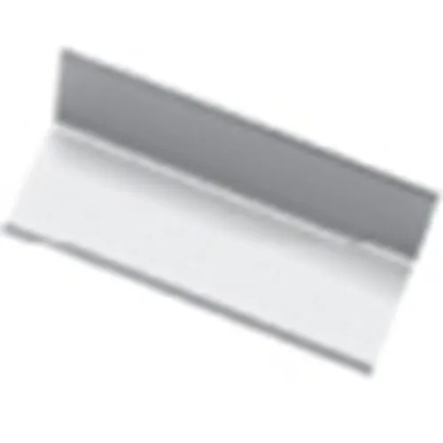 Securitron HEB-2CL-8 HEB Header Extension Bracket for Magnetic Locks, 2" 2" 8", Clear Anodized