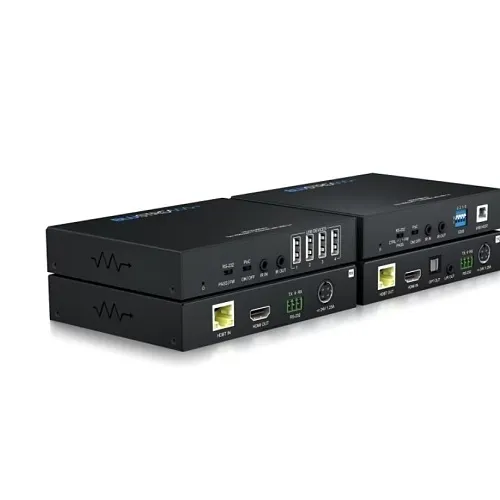 Blustream HEX70USB-KIT HDBaseT HDMI 2.0 and USB 2.0 Extender Kit, 70m