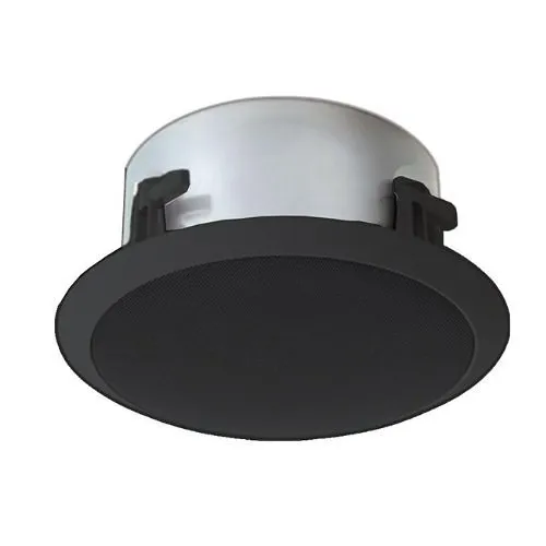 Bogen HFCS1LPB High Fidelity Low Profile Ceiling Speaker, Black