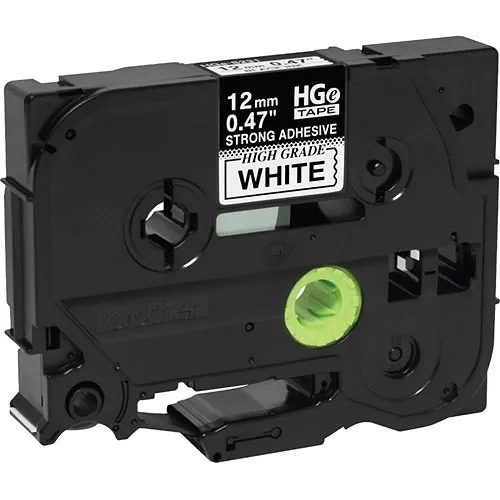Brother HGES2315PK Black ON White Tape