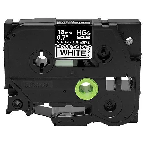 Brother HGES2415PK Black on White Adhesive Label Tape Cartridge