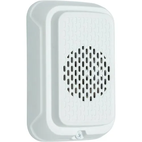 System Sensor HGWL-LF L-Series Indoor Low Frequency Compact Sounder, 2-Wire, Wall Mount, White
