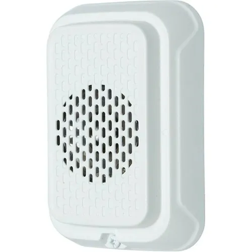 System Sensor HGWL-LF L-Series Indoor Low Frequency Compact Sounder, 2-Wire, Wall Mount, White