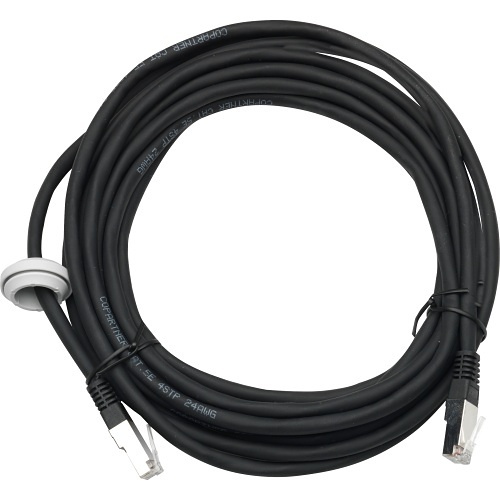 AXIS 5700-331 Shielded Outdoor Network Cable with Gasket and Male RJ45 Connectors, 16'