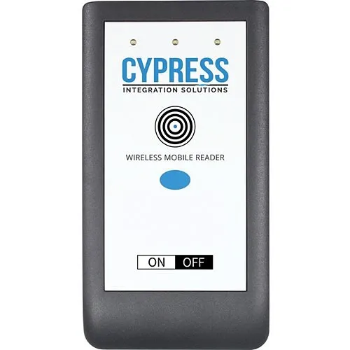 Cypress HHR-3166-GY Wireless Handheld Reader, 1-Reader Kit for Door/Gate, Grey