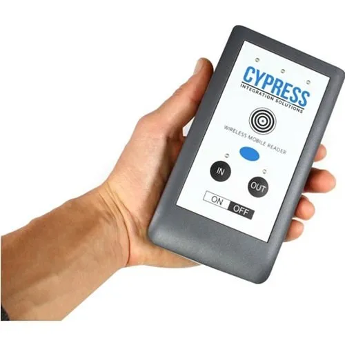 Cypress HHR-3166-GY Wireless Handheld Reader, 1-Reader Kit for 1 Door/Gate, Grey
