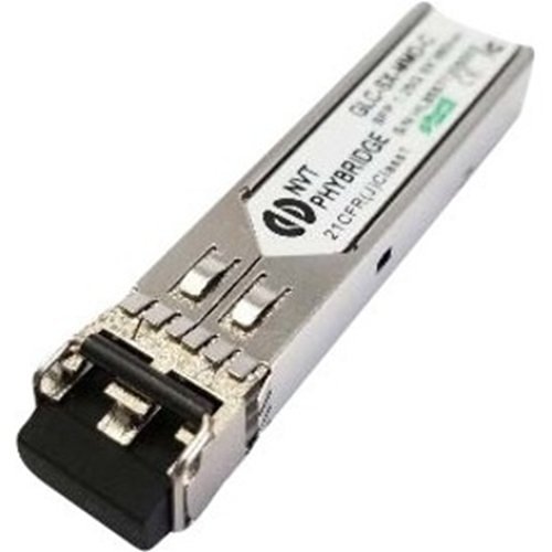 NVT Phybridge GLC-SX-MMD GBIC Transceiver Module, 1000Base-SX SFP Dual LC, Hot Pluggable