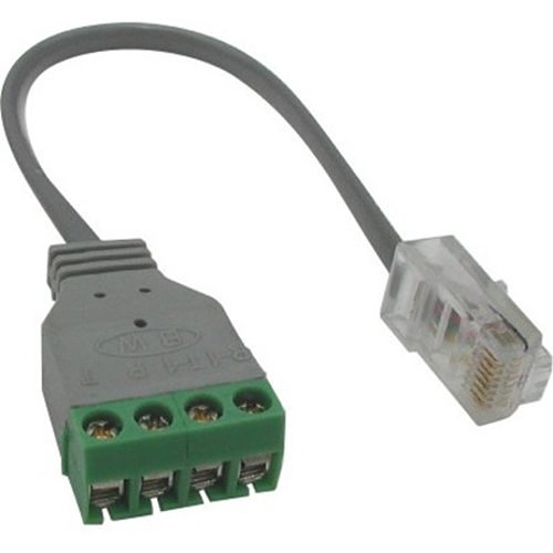 Better Way BW-8 Pin RJ-31 Style Alarm Panel Phone Line Adapter