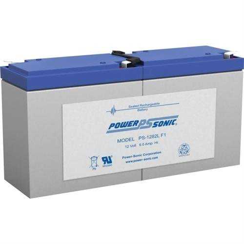 Power Sonic 1282L Valve Regulated General Purpose Rechargeable SLA Battery 12V, Ah