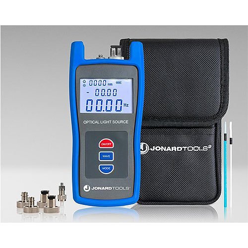 Jonard Tools FPL-5555 Fiber Power Meter with Data Storage & SM/MM Optical Light Source Kit