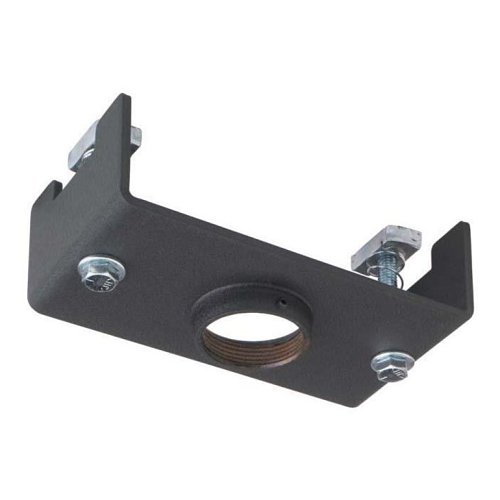 Chief CMA372 Offset Unistrut Adapter, Black