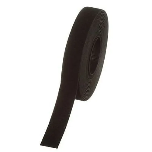 Panduit HLS-15R0 Tak-Ty Hook and Loop Cable Strip Tie, 15', Black