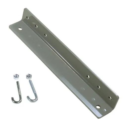 Hubbell HLX24G Cable Management, Wall Support Bracket, Angled, 24", Gray