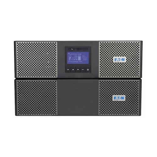 Eaton Tripp Lite 9PX8KSP 9PX 8000VA 7200W 120V/208V Online Double-Conversion UPS, Hardwired Input, 1 L6-30R, 2 L14-30R, Hardwired Output, Cybersecure Network Card, Extended Run, 6U