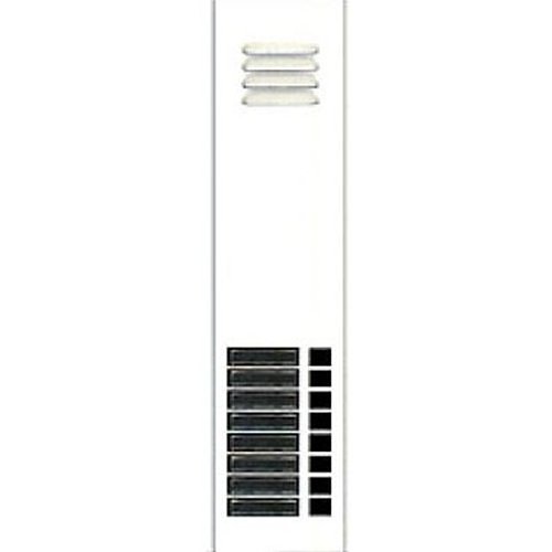 Alpha AM492/08 8-Button Speaker Module, Aluminum