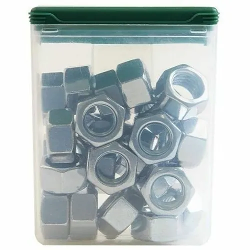 Dottie HN12 Hex Nut, 1/2-13 Thread Size, Zinc-Plated, Pack of 25