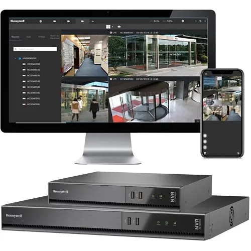 Honeywell HN35040102 4K 4-Channel H.265/H.264 NVR, 2TB