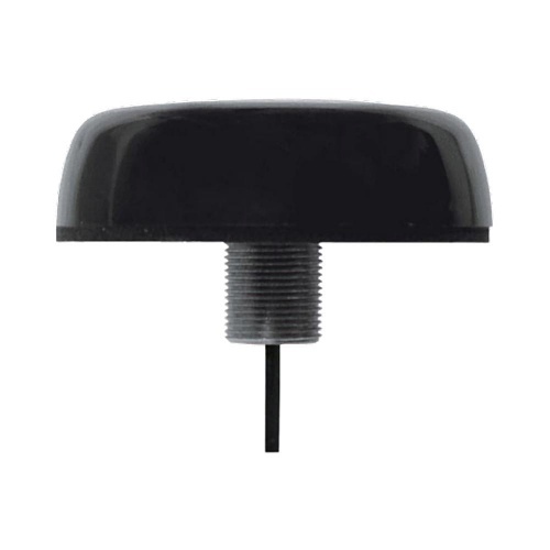 AMG Systems AMGANT-G1-ODA5-4.5B 360° Omni-Directional GNSS Antenna, 5 dBi Gain, 15' RG174 Cable, IP65, Surface Mount, Black