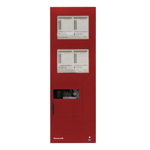 Honeywell Area of Refuge HON-AOR-32-R Analog Command Unit with 32-Station Capacity, Red
