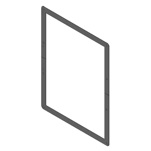 Honeywell Area of Refuge HON-AOR-TR10 Trim Ring for Flush Mounting 5-Station and 10-Station Area of Refuge Analog Command Units