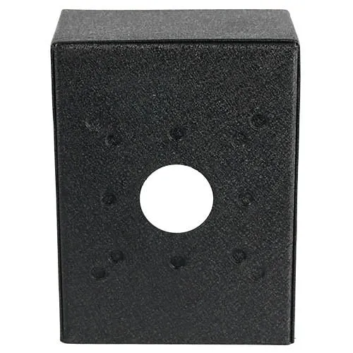 Pedestal Pro 6" X 8" Steel Hood, Weather Shroud