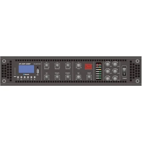 OWI HP-AMP-250BT Rackmount Bluetooth-Enabled Multizone Amplifier, 250W