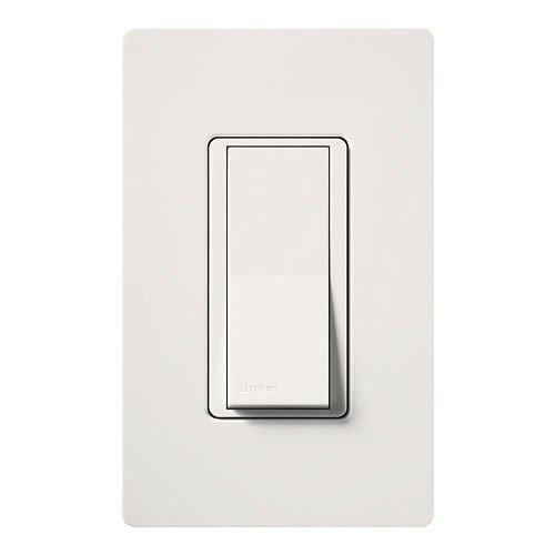 Lutron CA-1PS-WH DIVA Single-Pole 3-Way Dimmer, 120V, 300W, White