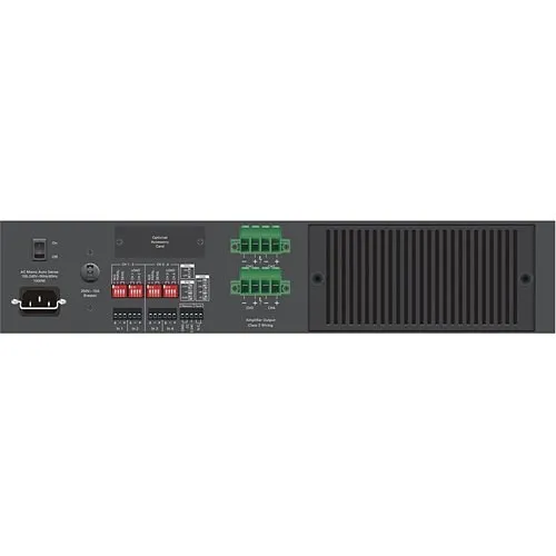 AtlasIED HPA1204 4-Channel, 1200W Commercial Amplifier, Black