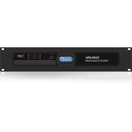 AtlasIED HPA2602 2-Channel, 3200W Commercial Amplifier