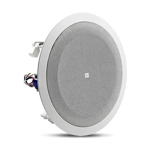 JBL Professional 8138 8" Full-Range, In-Ceiling Loudspeaker for use with Pre-Install Backcans, White, 4-Pack