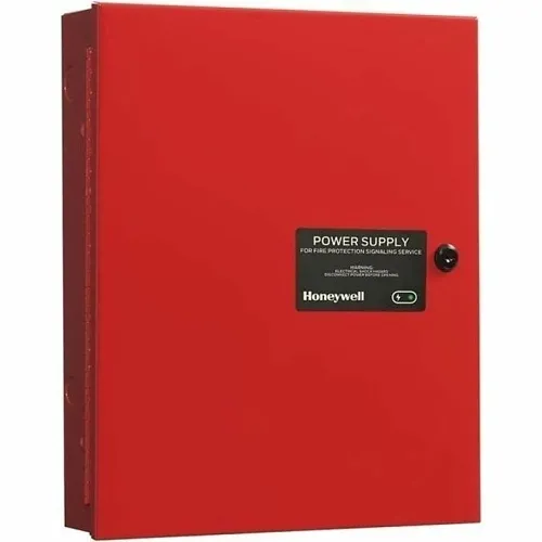 Fire-Lite HPF-PS10 PS Series Power Supply, 10A, 7-Outputs, Red Cabinet