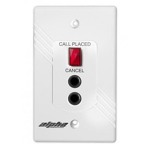 Alpha VPS102 2-Bed Call Station, Requires 1-Gang Electrical Box
