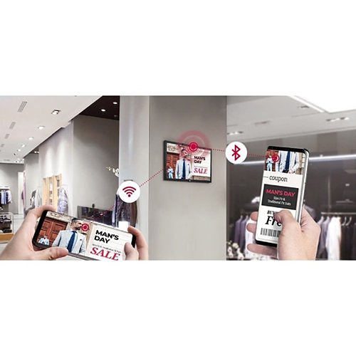 LG 22SM3G-B 22" IPS FHD LED Back-lit Digital Display with Embedded CMS, Quad Core SoC with webOS 4.0, Smart Signage Platform and Built-in WiFi